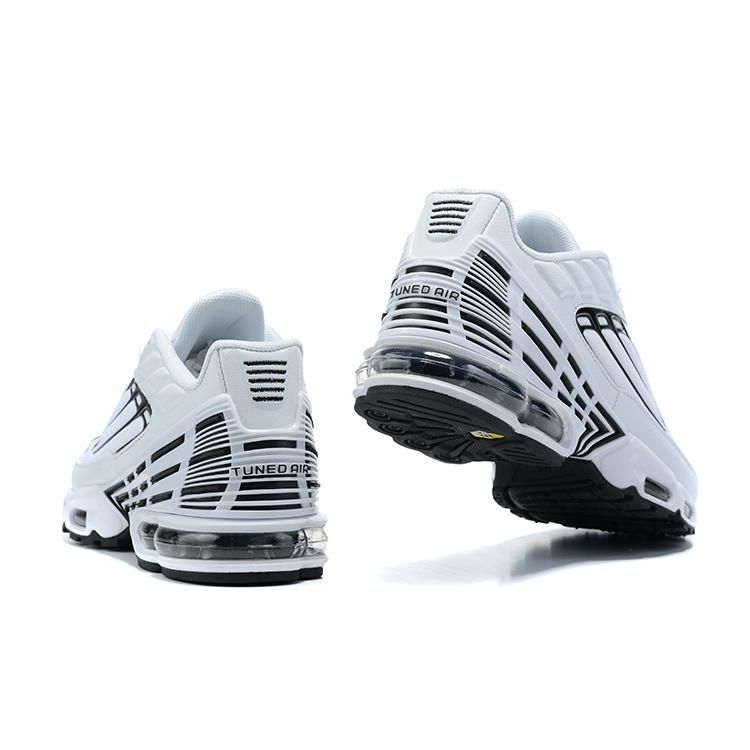 Air Max Plus 3 Leather White Black