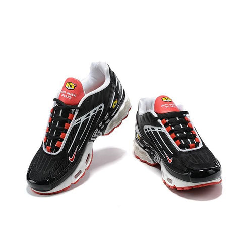 Air Max Plus 3 Black White Track Red