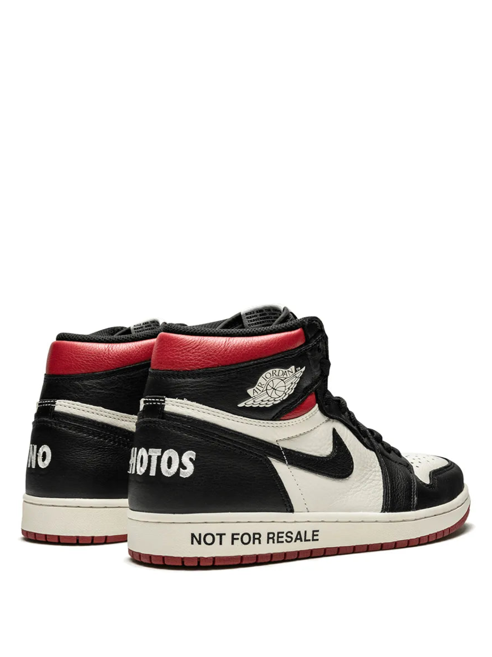 Jordan 1 Retro High OG “Not For Resale” Varsity Red