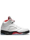 Jordan 5 Rétro « Fire Red Silver Tongue » (2020)