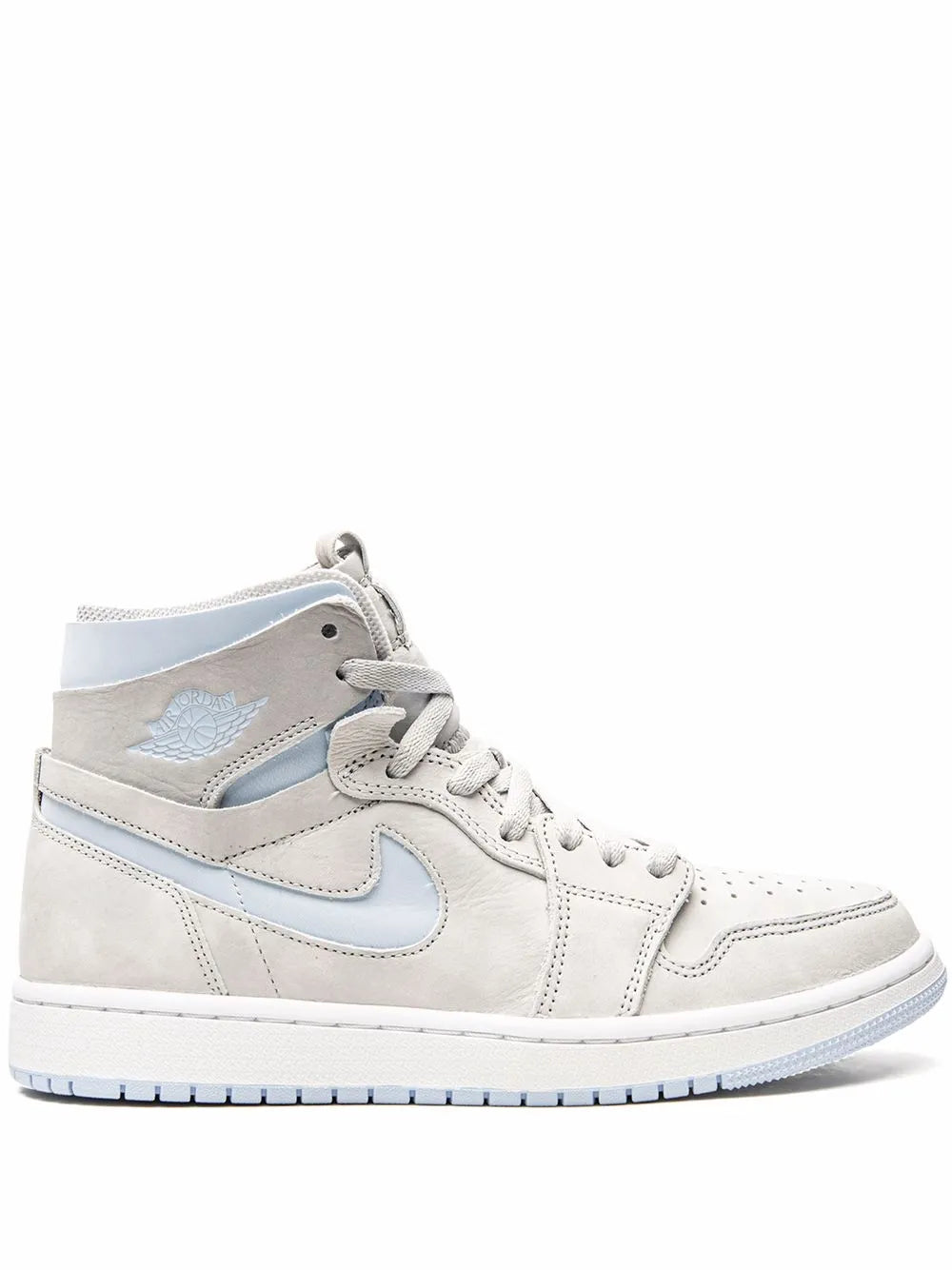 Jordan 1 High Zoom Air CMFT “Grey Fog Celestine Blue” (W)