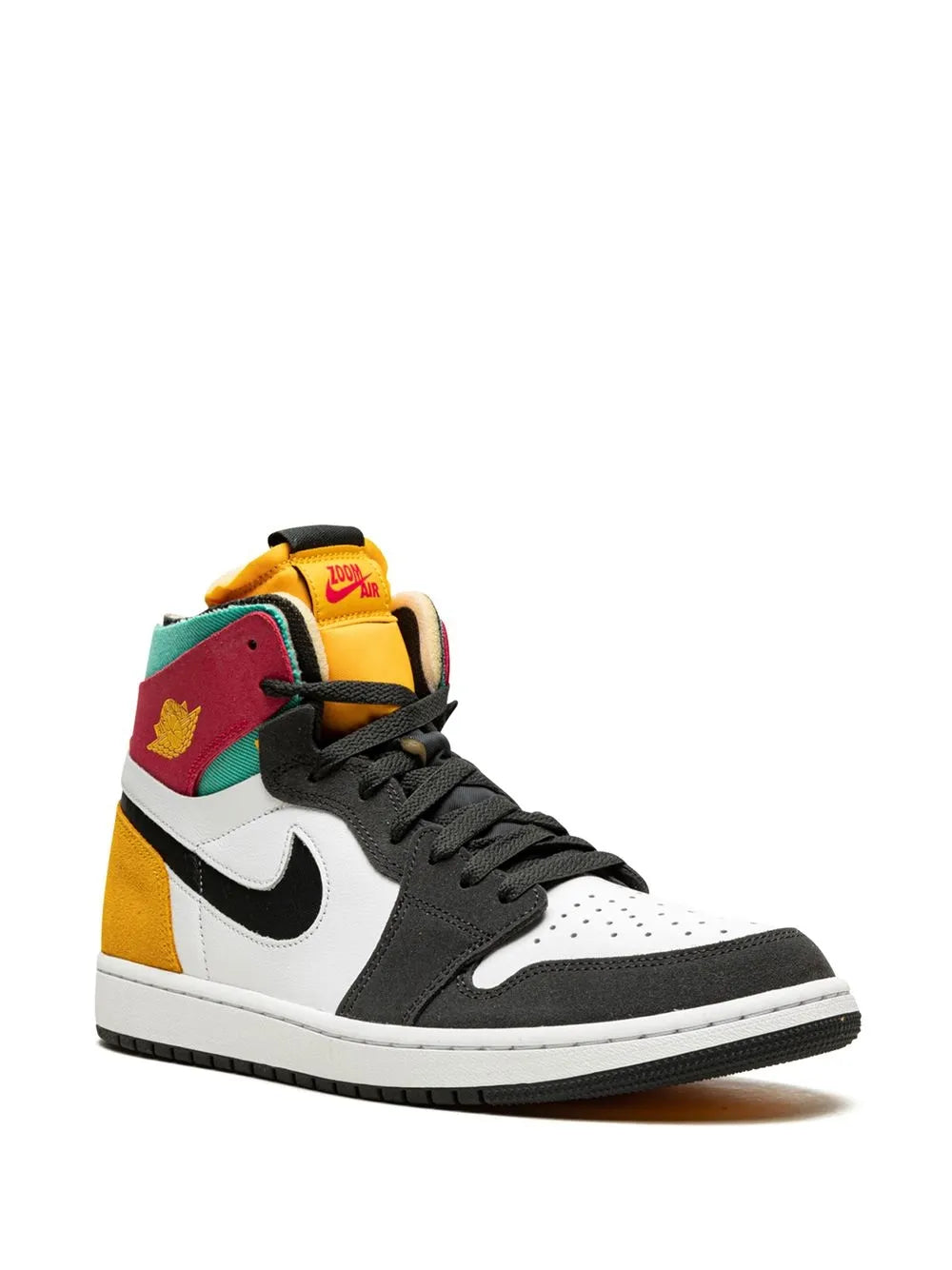 Jordan 1 High Zoom Air CMFT “Red Aqua Gold”