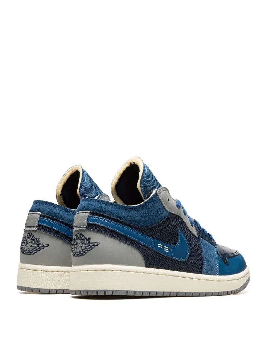 Jordan 1 Low SE Craft “Obsidian French Blue Ashen Slate White”