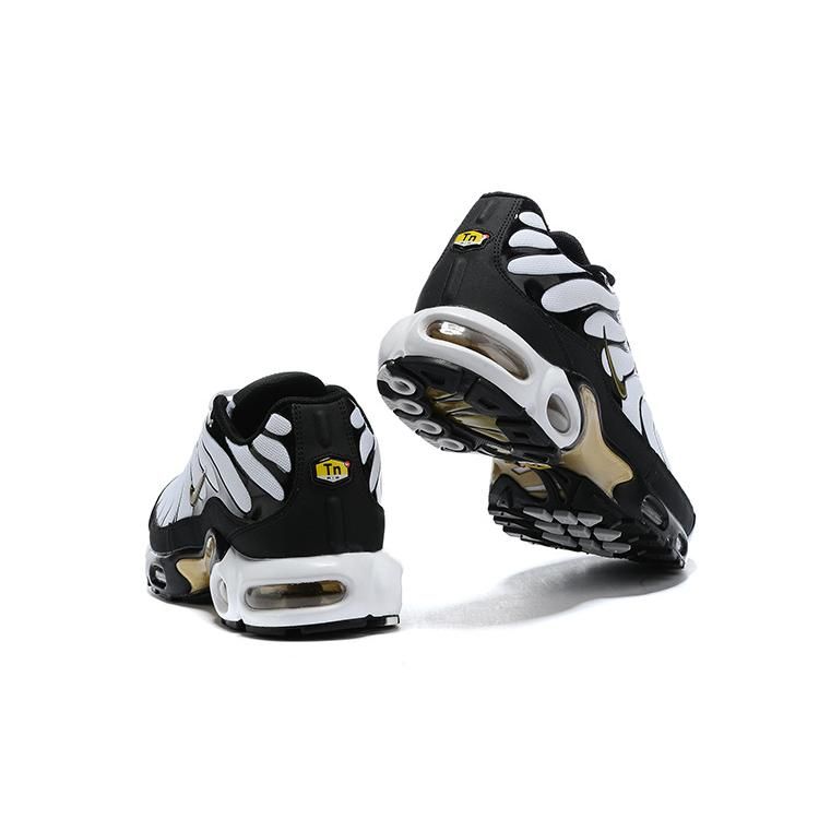 Air Max Plus Noir Blanc Or