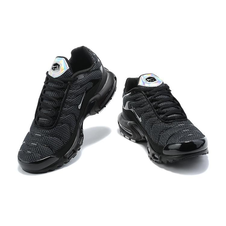 Nike Air Max Plus Black Suede Silver