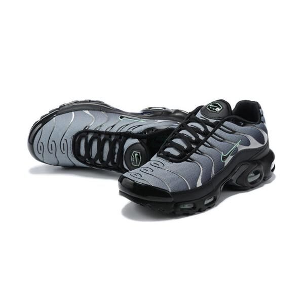 Air Max Plus Black Particle Grey Vapour Green