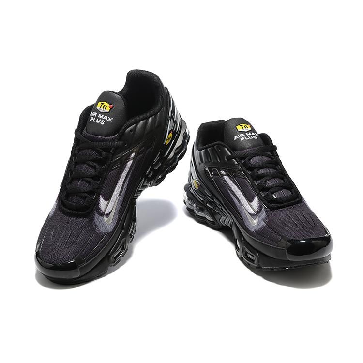 Air Max Plus 3 Black Stencil Swoosh