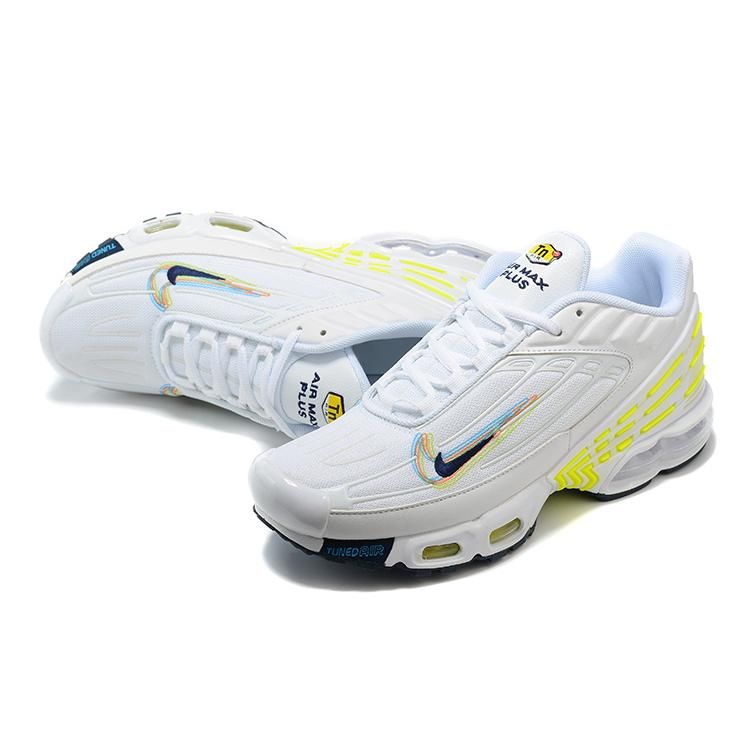 Air Max Plus 3 Swoosh 3D Blanc Volt