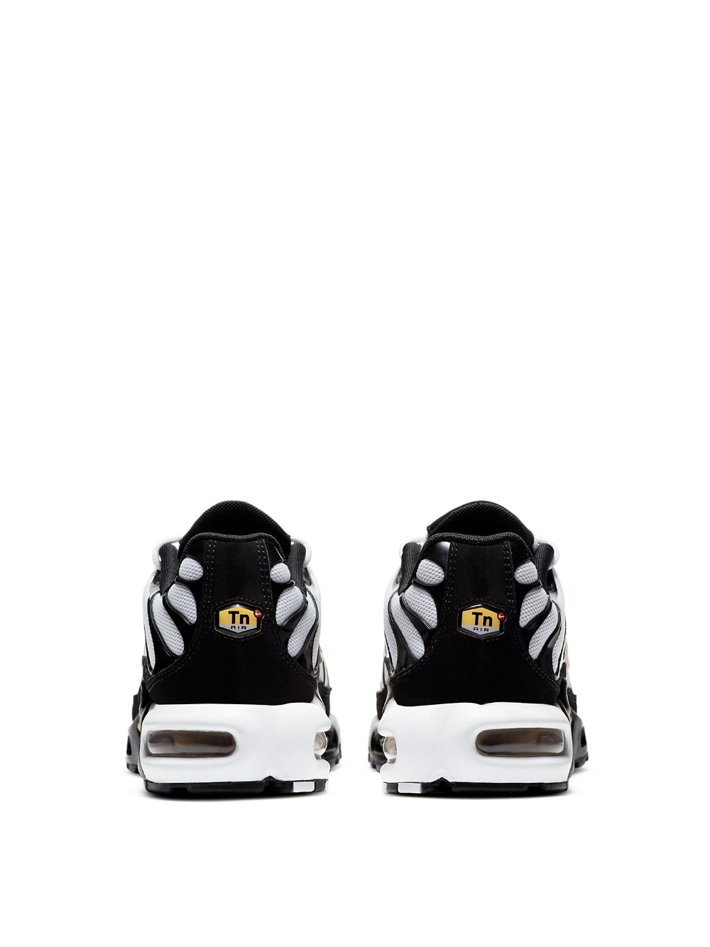 Nike Air Max Plus TN White Black Metallic Gold