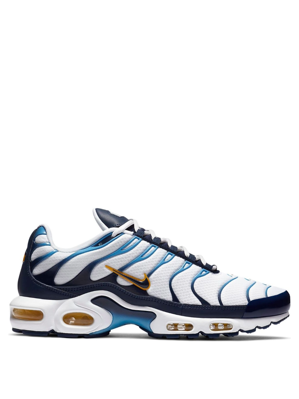 Nike Air Max Plus TN White Navy Gold