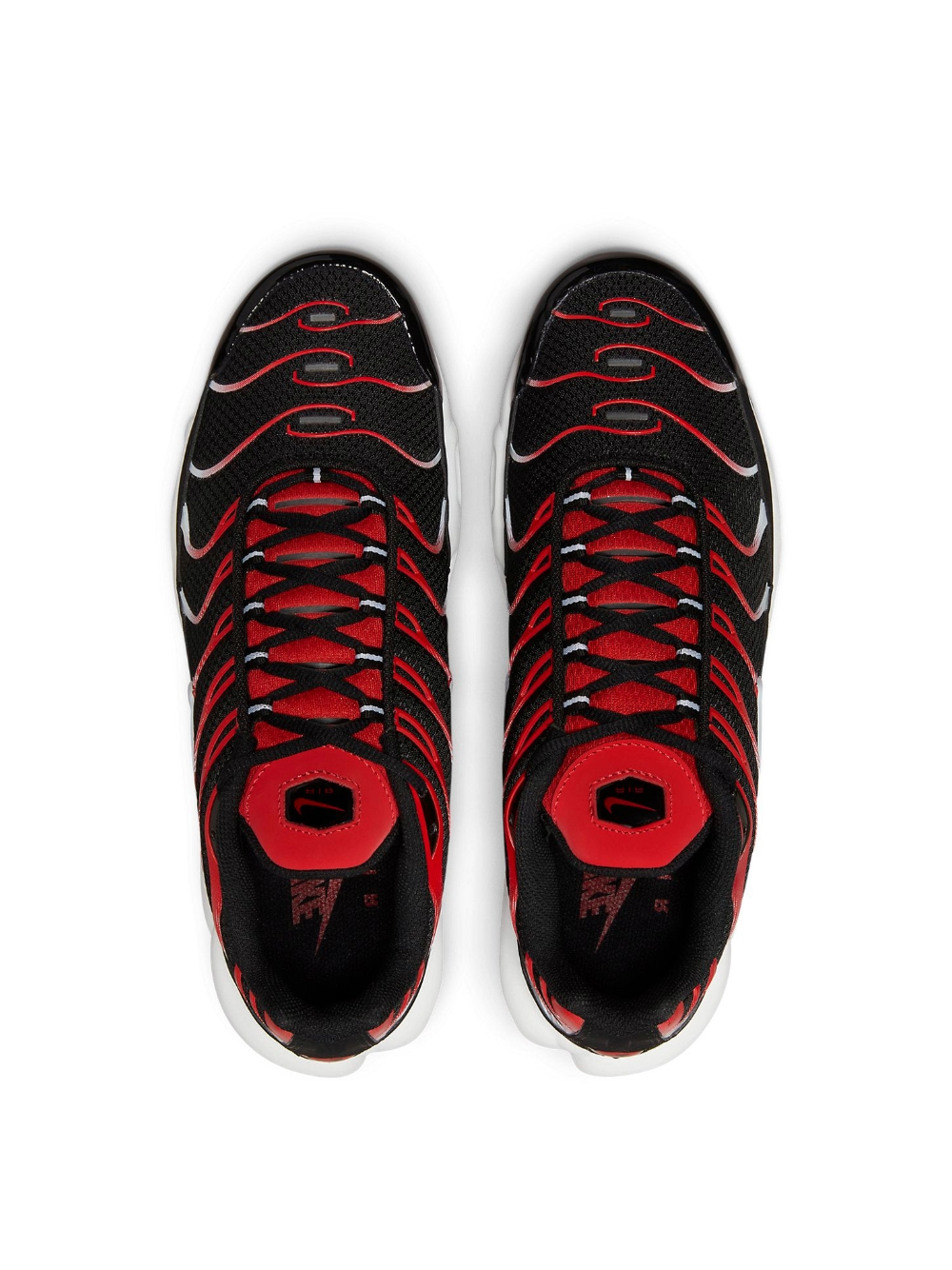 Nike Air Max Plus TN Black White University Red