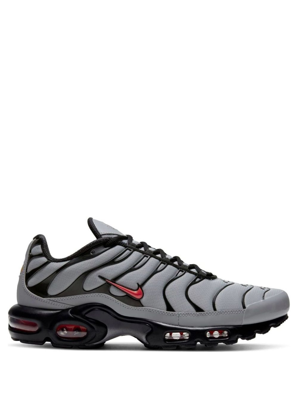 Air Max Plus Wolf Gray Black Crimson