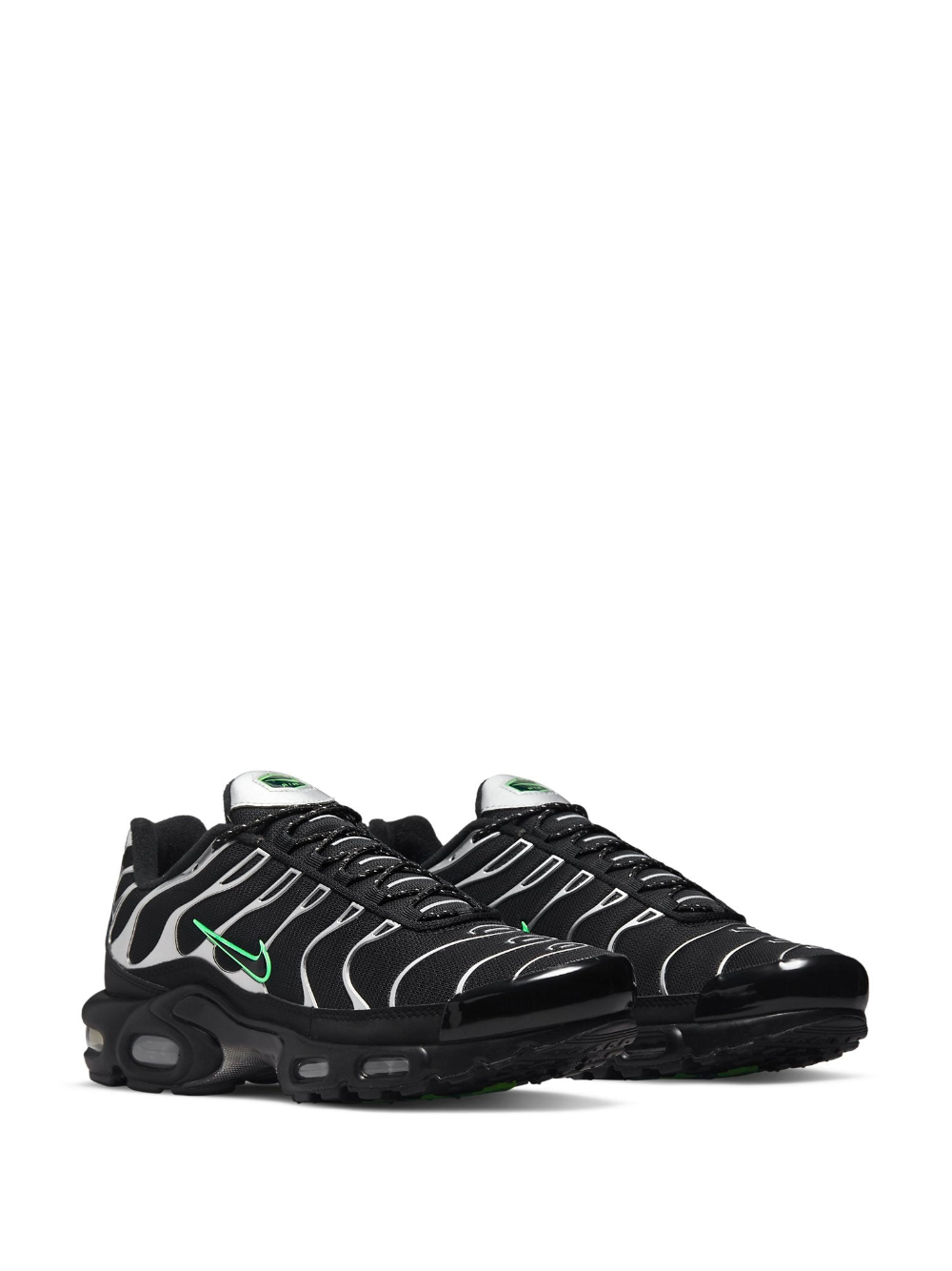 Nike Air Max Plus TN Black Silver Green Strike