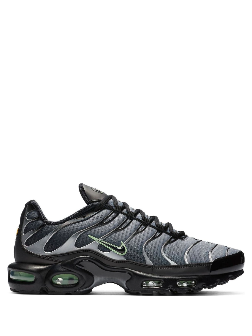 Air Max Plus Black Particle Gray Vapor Green