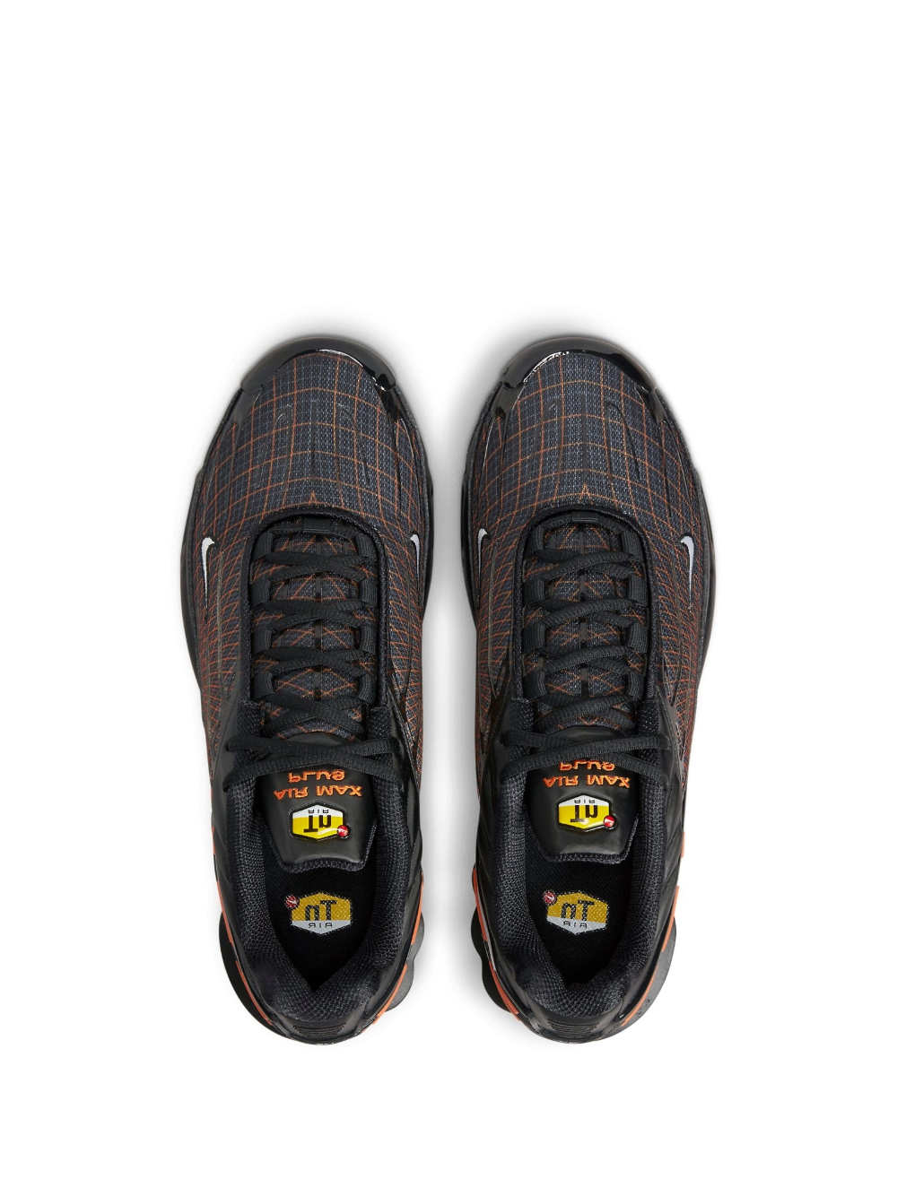 Nike Air Max Plus 3 Black Orange Spirograph