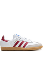Adidas Samba OG White Collegiate Burgundy