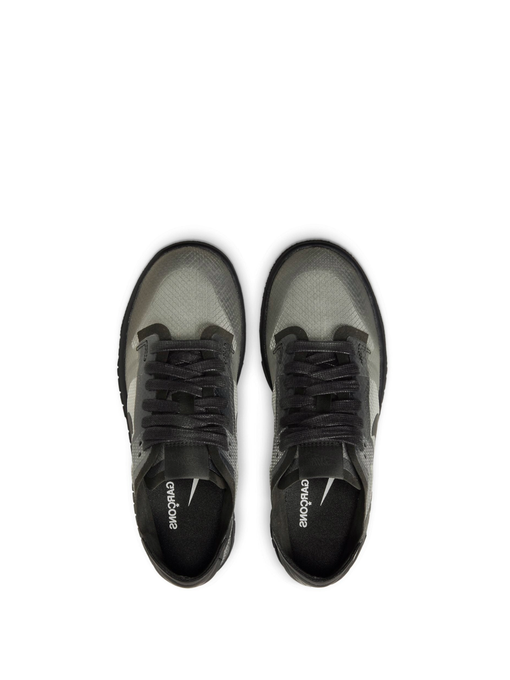 Comme des Garçons x Nike Dunk Low Black Clear