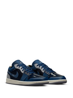 Jordan 1 Low SE Craft « Obsidienne Bleu de France Ardoise Cendrée Blanc »