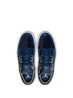 Jordan 1 Low SE Craft « Obsidienne Bleu de France Ardoise Cendrée Blanc »