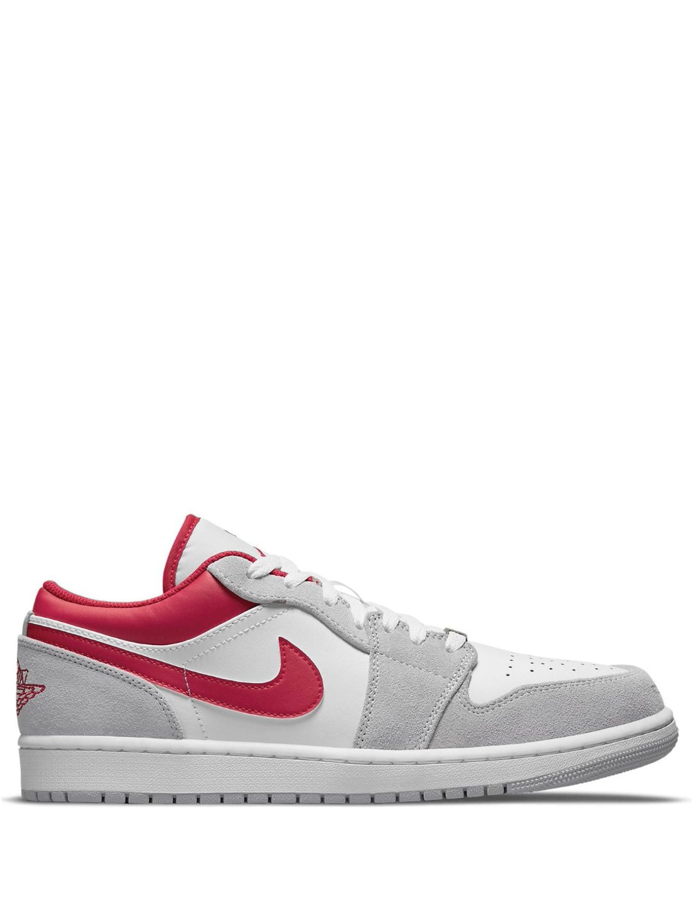 Air Jordan 1 Low SE Light Smoke Grey Gym Red