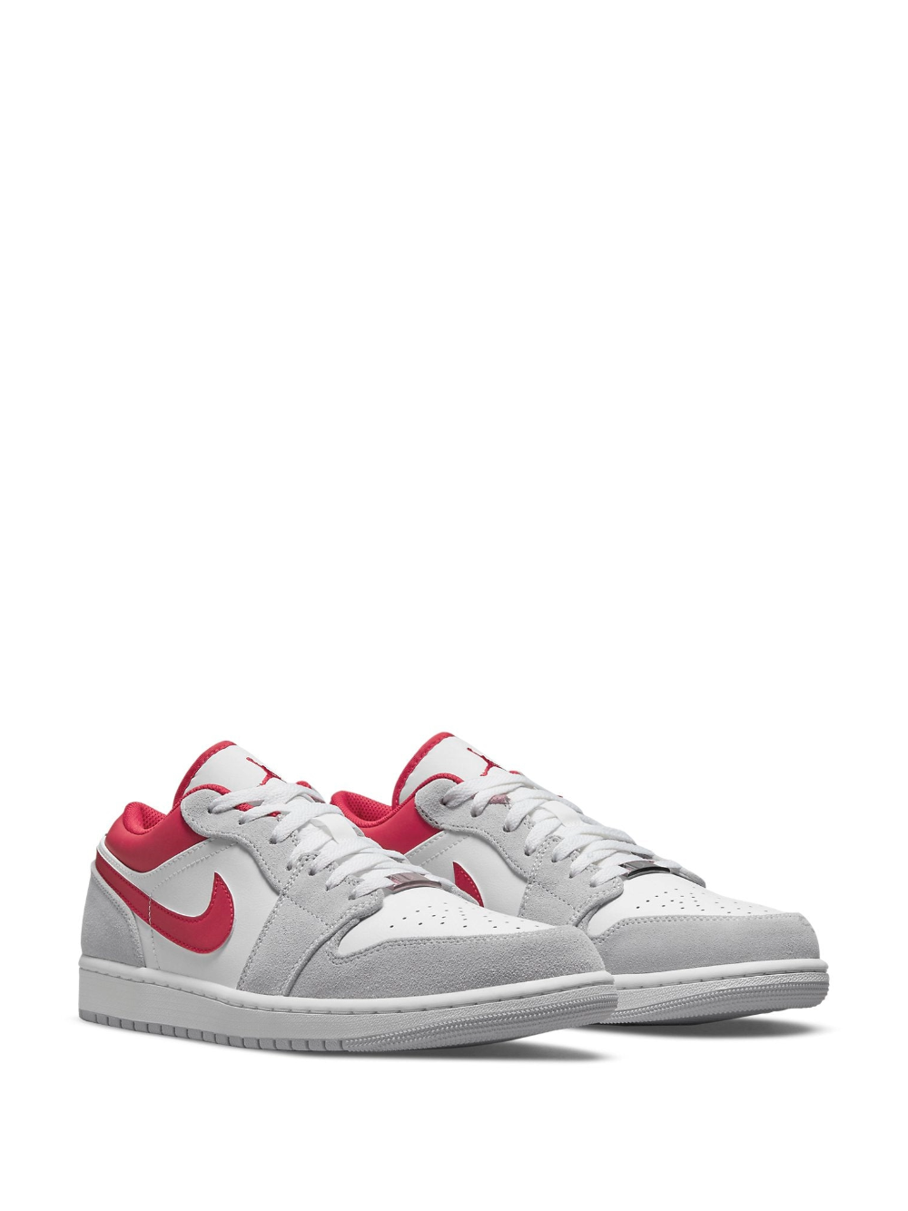 Air Jordan 1 Low SE Light Smoke Grey Gym Red