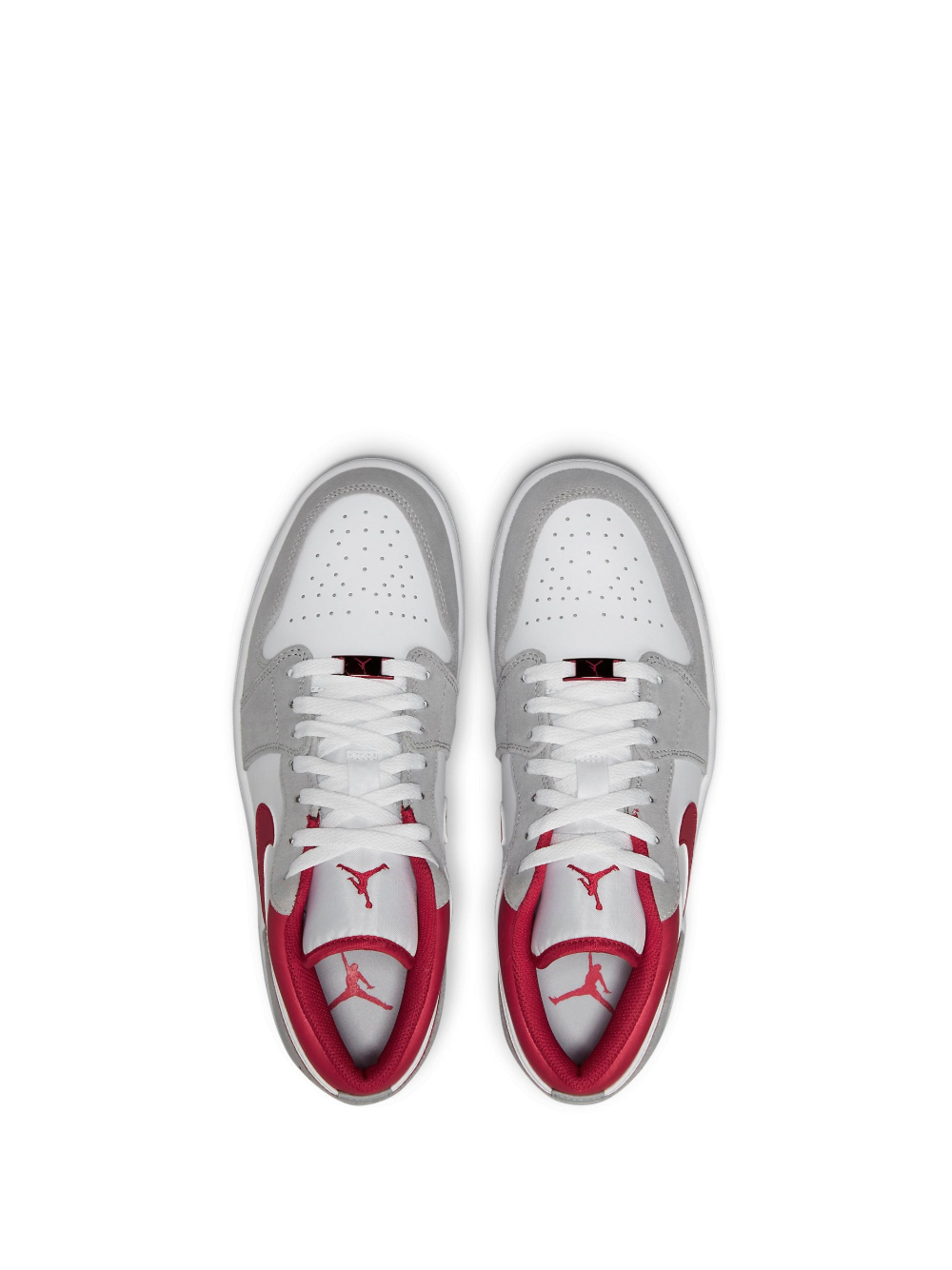 Air Jordan 1 Low SE Light Smoke Grey Gym Red