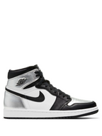 Air Jordan 1 Retro High OG Silver Toe