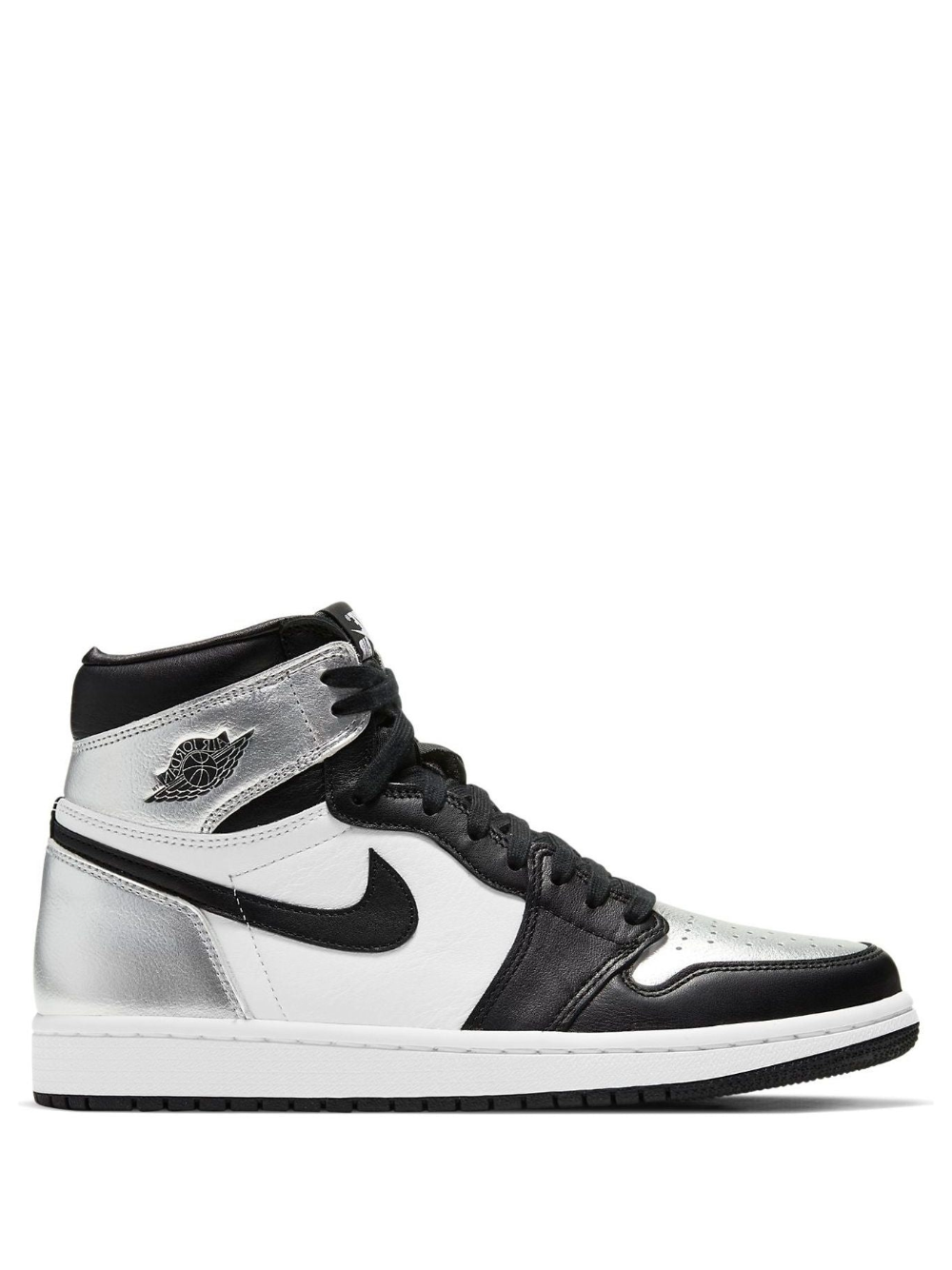 Air Jordan 1 Retro High OG Silver Toe