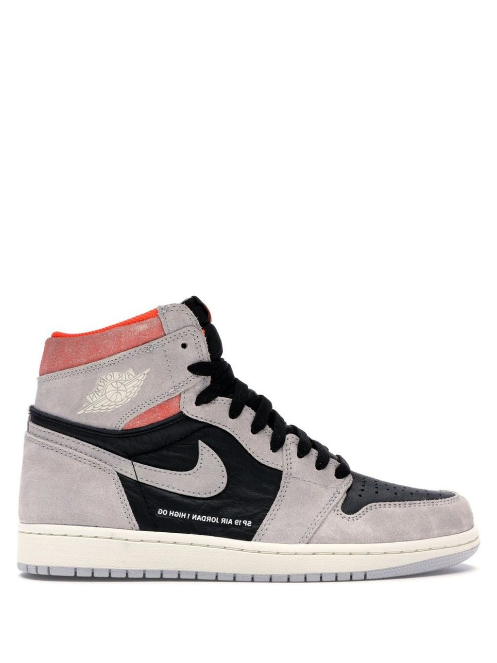 Air Jordan 1 Retro High OG Neutral Grey Hyper Crimson