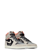 Air Jordan 1 Retro High OG Neutral Grey Hyper Crimson