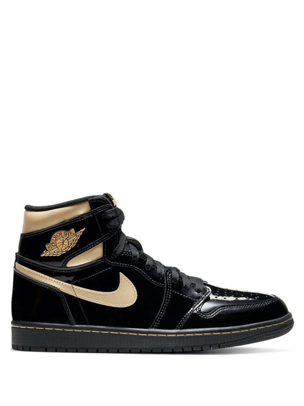Air Jordan 1 Retro High OG Black Metallic Gold