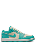 Air Jordan 1 Low Tropical Teal Sandy Beige