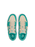 Air Jordan 1 Low Tropical Teal Sandy Beige