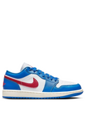 Jordan 1 Low "Sport Blue Gym Red" (F)