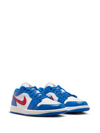 Jordan 1 Low "Sport Blue Gym Red" (F)