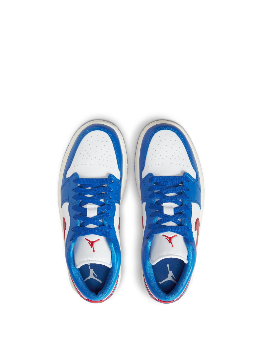 Jordan 1 Low "Sport Blue Gym Red" (F)