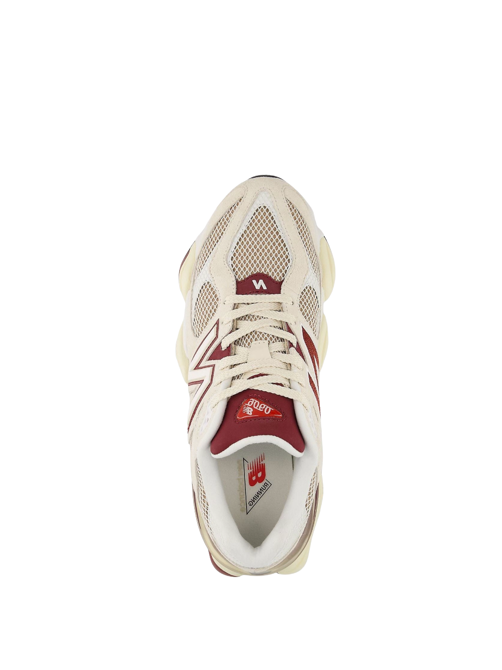 New Balance 9060 Linen Burgundy
