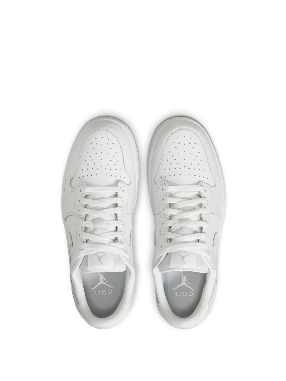 Air Jordan 1 Low OG Golf White Croc