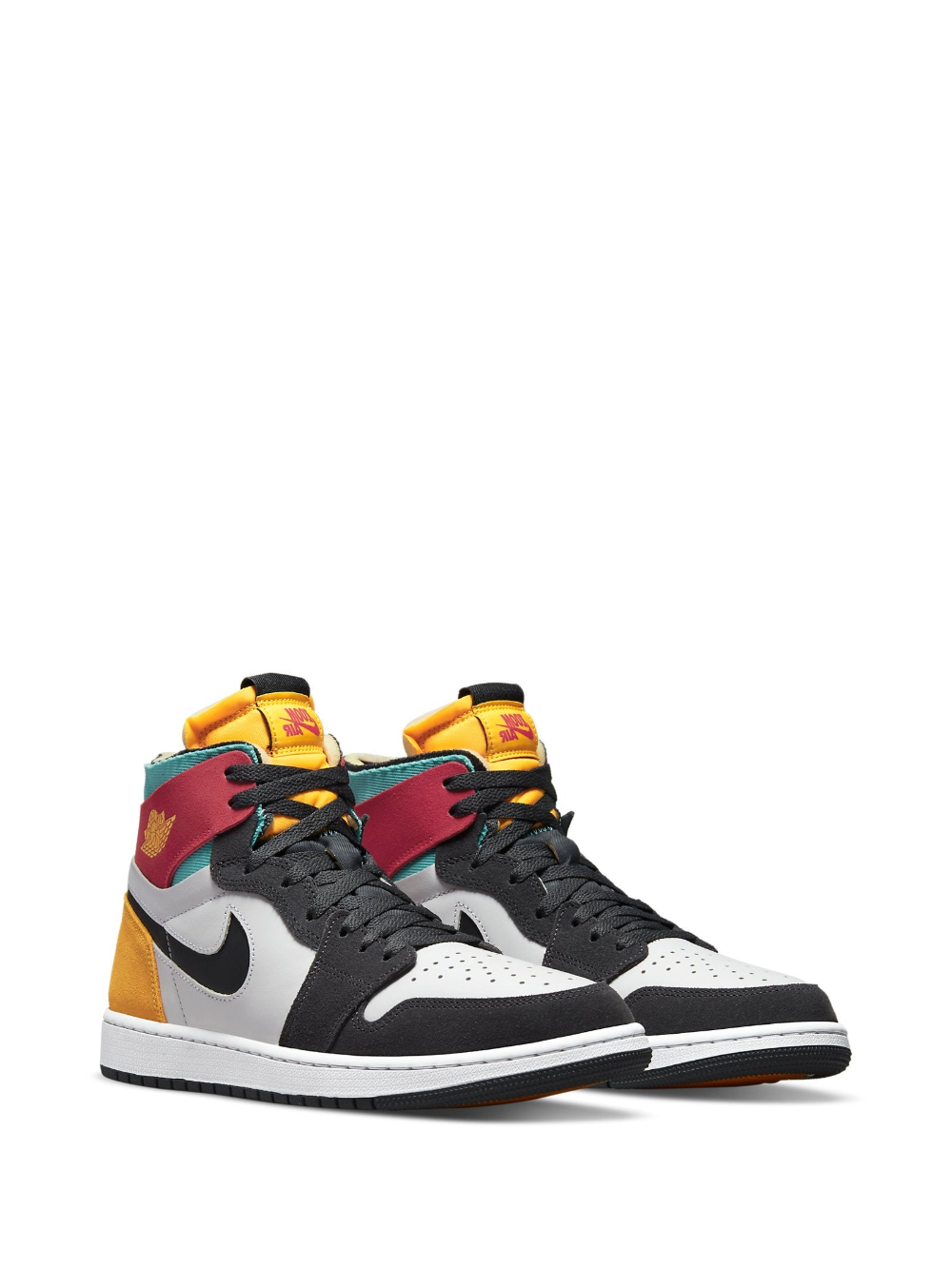 Air Jordan 1 High Zoom CMFT Red Aqua Gold
