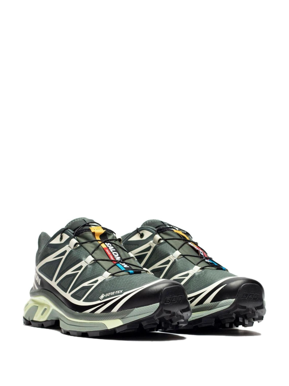 Salomon XT-6 Gore-Tex "Black Lime Cream"