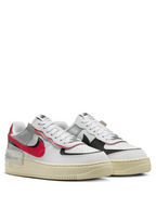 Nike Air Force 1 Shadow "White Red Silver and Black"