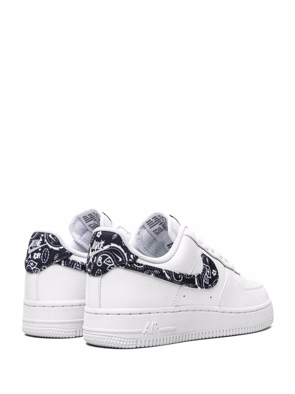 Air Force 1 Low ’07 Essential “White Black Paisley” (W)