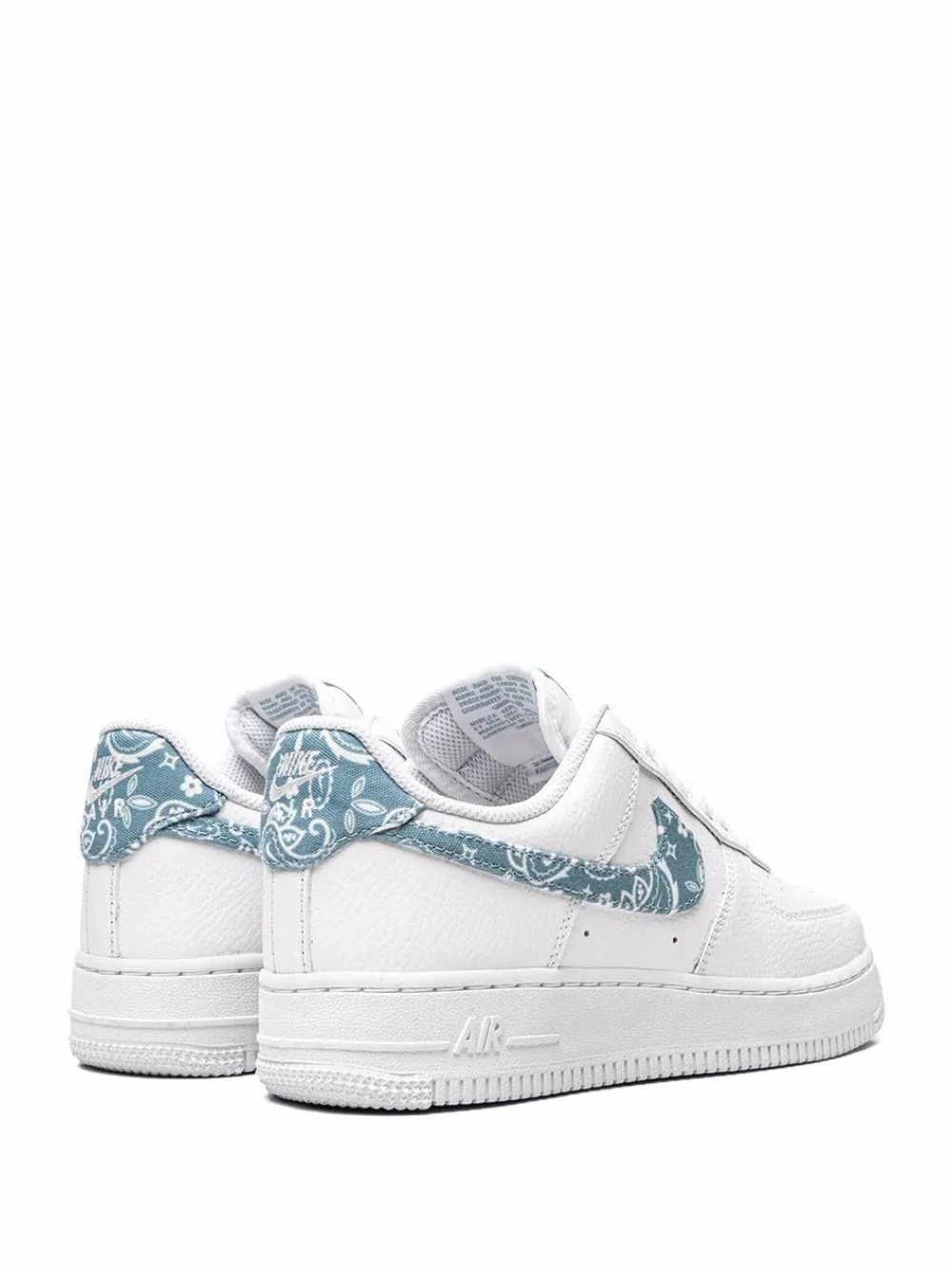 Air Force 1 Low ’07 Essential “White Worn Blue Paisley” (W)