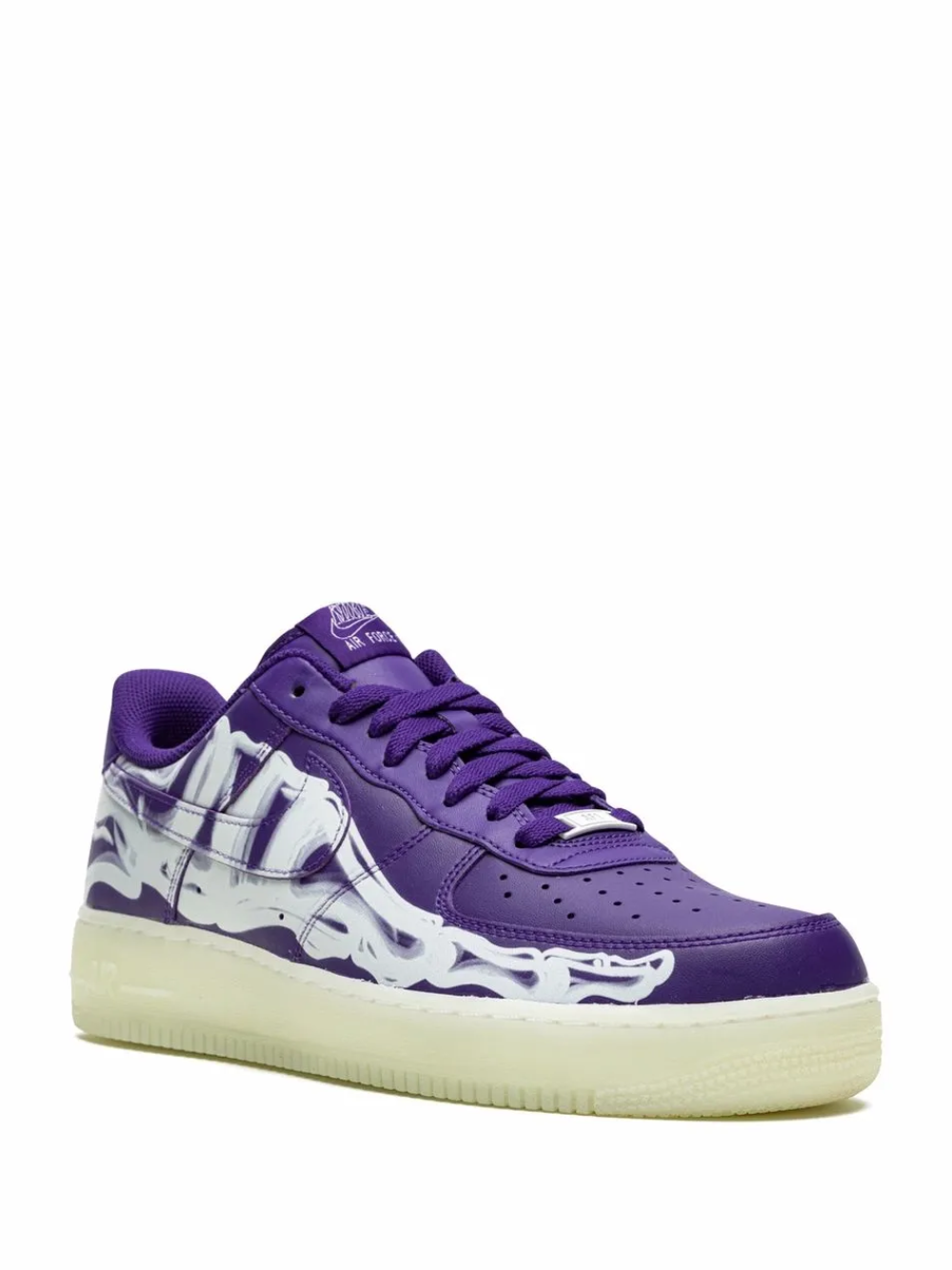 Air Force 1 Low ’07 QS “Purple Skeleton Halloween” (2021)