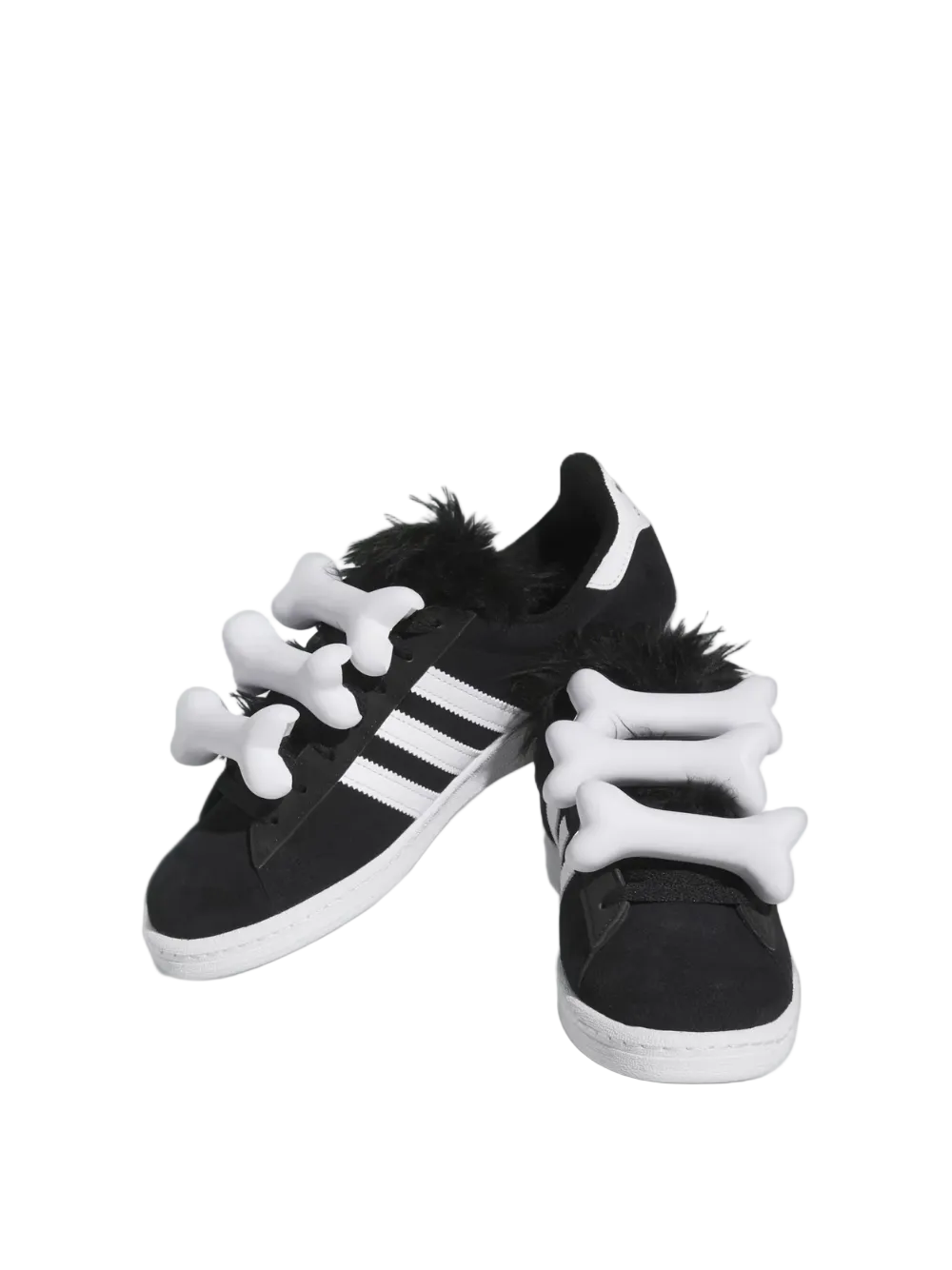 Jeremy Scott x adidas Campus 80 “Bones Black”