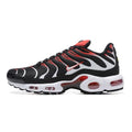 Air Max Plus Black White University Red