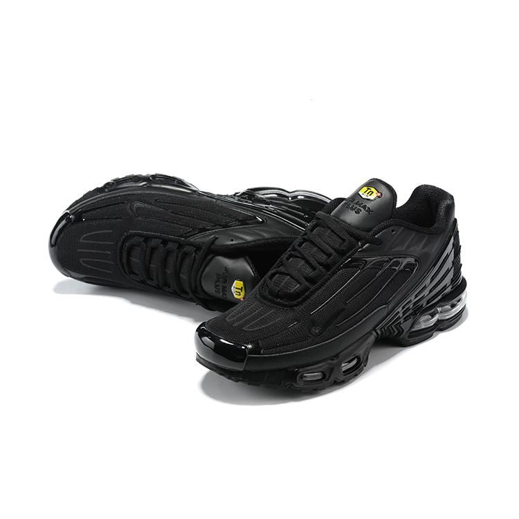 Air Max Plus 3 Cuir Triple Noir