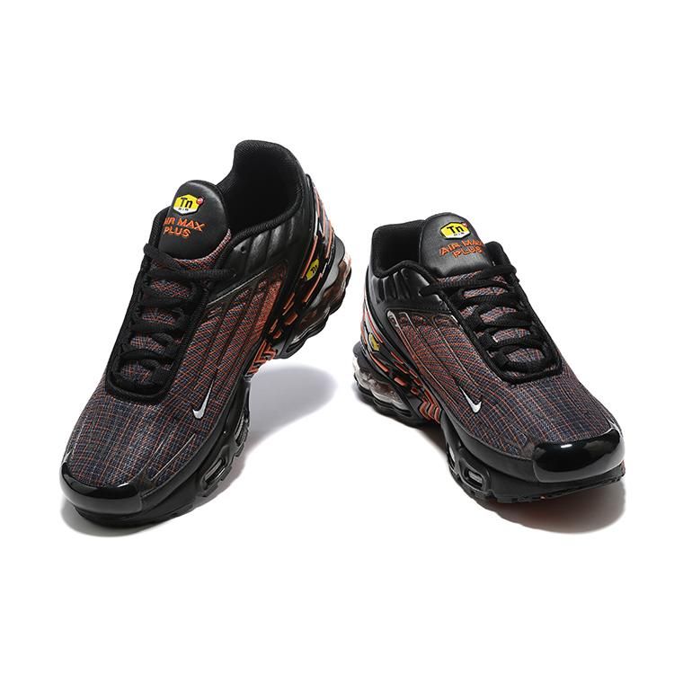 Air Max Plus 3 Noir Orange Spirographe