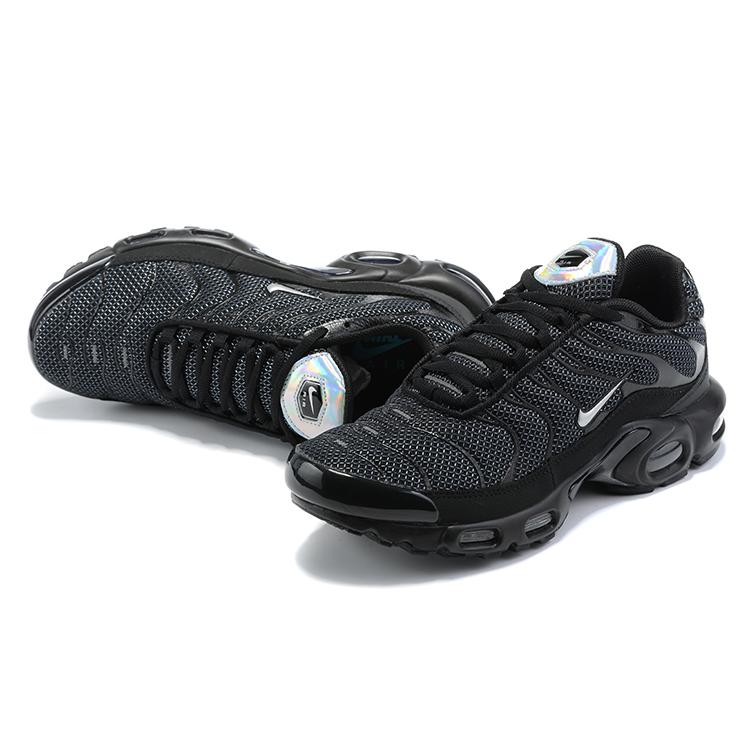 Nike Air Max Plus Black Suede Silver