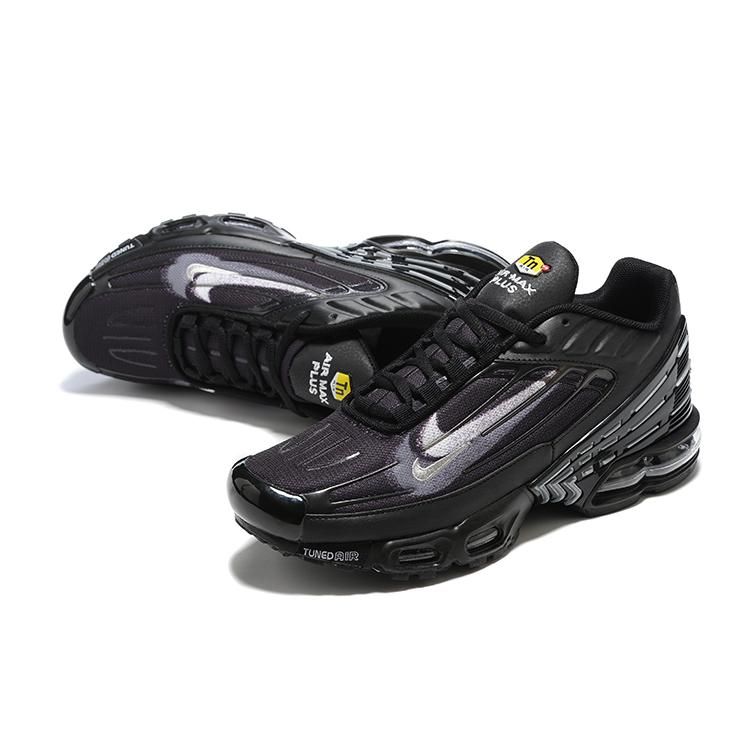 Air Max Plus 3 Black Stencil Swoosh